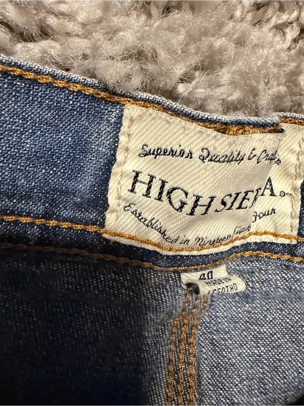 2000s Carpenter High Sierra Jean Shorts Jorts Sz 40